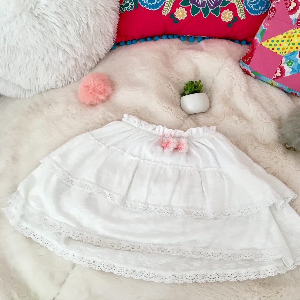 Zara Girls/Tween White Mini Skirt(11-12) NWOT